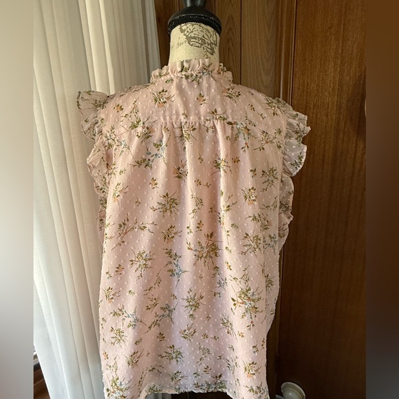 LOFT Swiss dot shell top - Picture 5 of 7